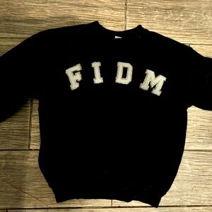 Custom boutique FIDM(fashion Institute of design and merchandising sweatshirt)YM
